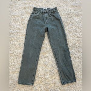 Cotton On | Green Long Straight Jean | Like New !
